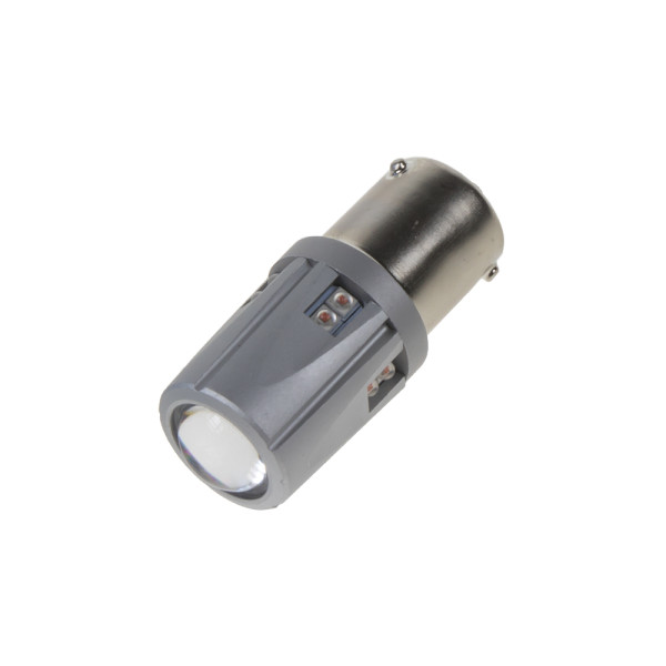 LED BAU15S 12-24V, 60W (12x5W) oranžová