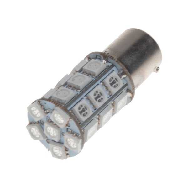 LED BAU15s oranžová, 12V, 27LED/3SMD
