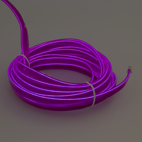 LED podsvětlení vnitřní ambientní fialové, 12V,  5m