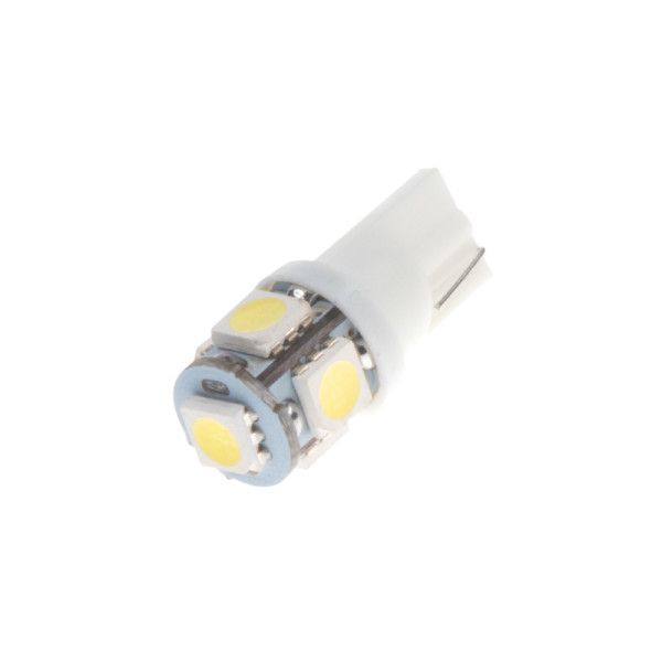LED T10 bílá, 24V, 5LED/3SMD