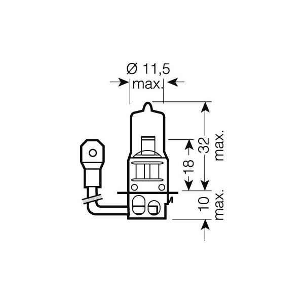 OSRAM 24V H3 70W standard (1ks)