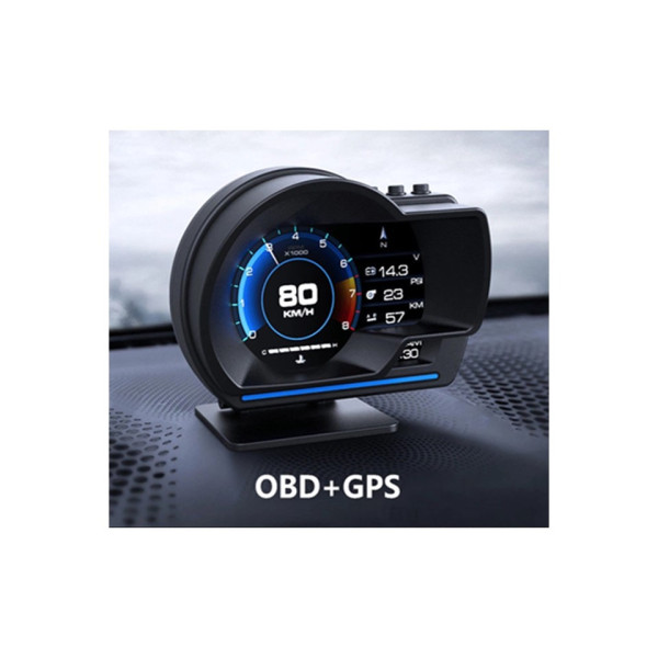 Palubní DISPLEJ SPORT LCD, OBDII, FULL + GPS