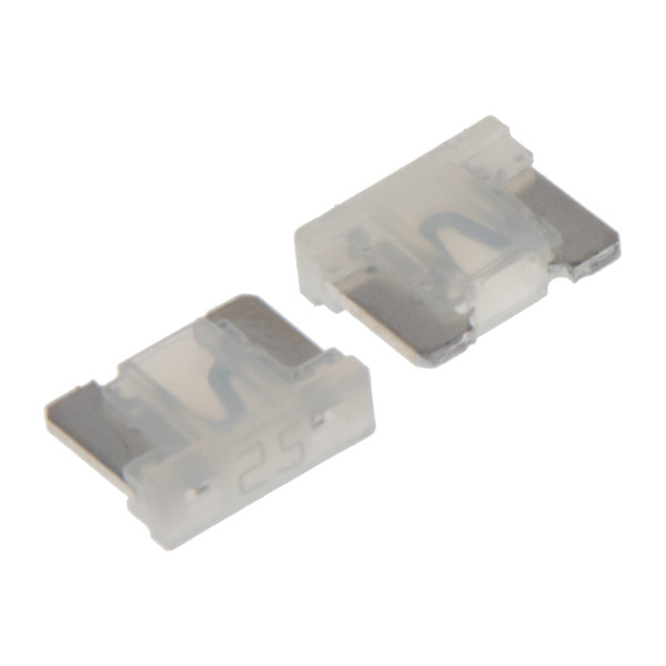 Pojistka nožová nízkoprofilová 25A, 5 ks