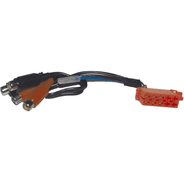 Redukce ISO samec 10-pin /RCA samice