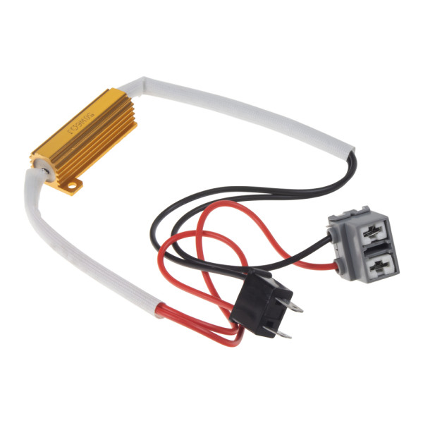 Rezistor pro žárovku H7 12V/21W, 6 ohm , hliníkové pouzdro