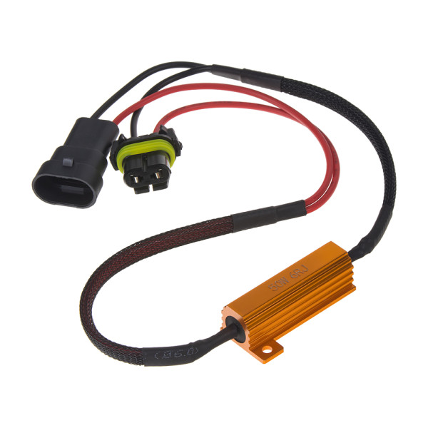 Rezistor pro žárovku HB4, H10 12V/21W, 6 ohm , hliníkové pouzdro