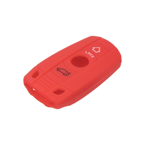 Silikonový obal pro klíč BMW 1/3/5/6/X1/X5/X6/Z4 červený
