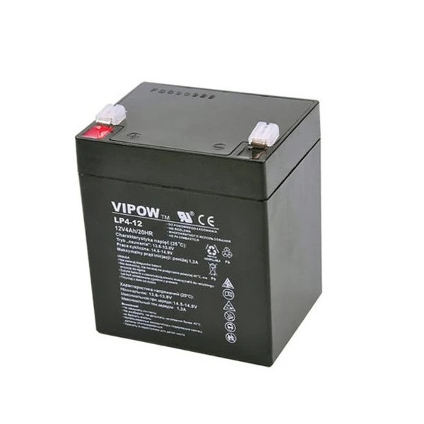 Akumulátor 12V / 4,0 Ah - VIPOW 90x70x102mm