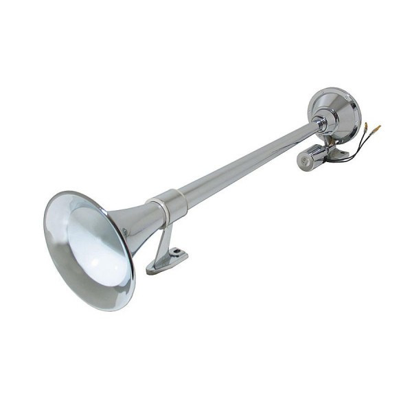 Klaksón 12/24V - Fanfára chrómová Truck - 640 mm