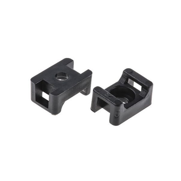 Príchytka na viazacie pásky 15/7mm (čierna)