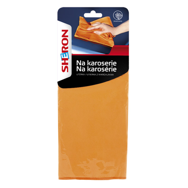 Utierka - SHERON_mikrovláknová_oranžová