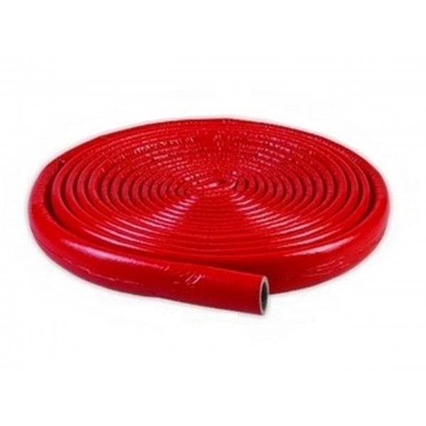Kúrenie/voda - Izolácia potrubia 16-18 mm, hrúbka 6mm, dĹžka 10m - ČERVENÁ
