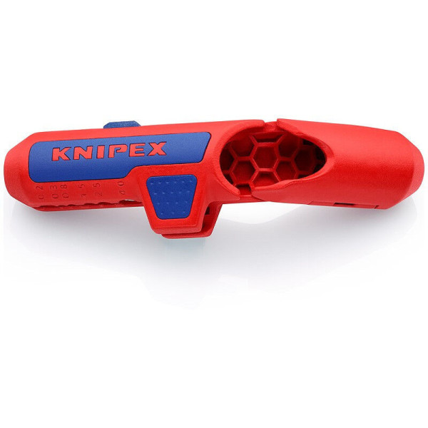 Odizolovací nástroj káblov od 0,2 do 4mm2; vonkajší priemer od 8 do 13mm - KNIPEX 169501SB