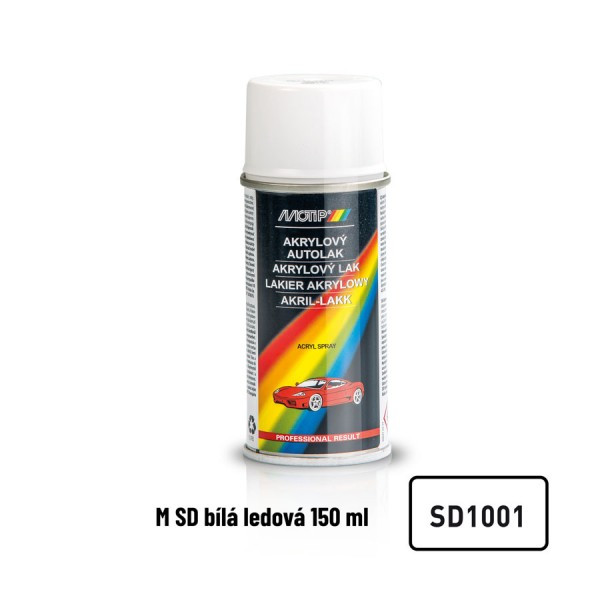 Farba - Biela ľadová 1001 - 150ml sprej DUPLI-COLOR