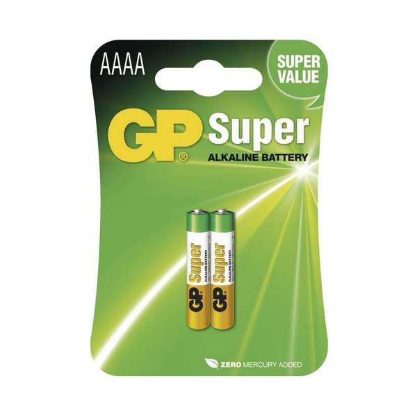 Batéria AAAA Alkalická_1,5V - GP LR61 (2ks)