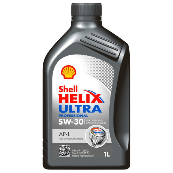 Olej motorový 5W30 - SHELL Helix ULTRA Professional AP-L - 1L