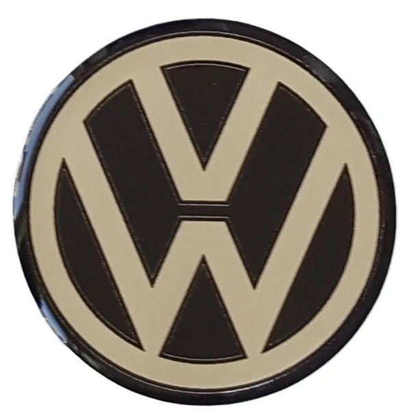 Znak na auto - VW Golf 4 nálepka živicová 115 mm - Zadný