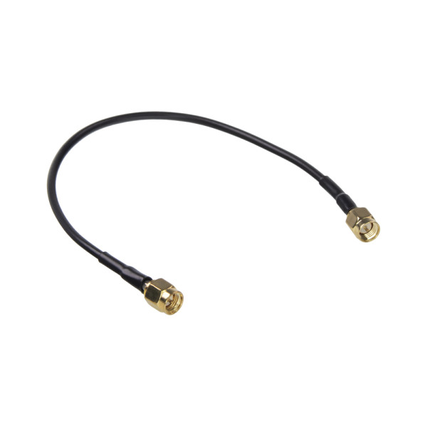 Anténní adaptér SMA samec/SMA samec; RG174, 19 cm