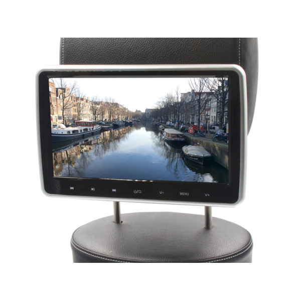 DVD/SD/USB/HDMI monitor 10,1" s držákem na opěrku, české menu