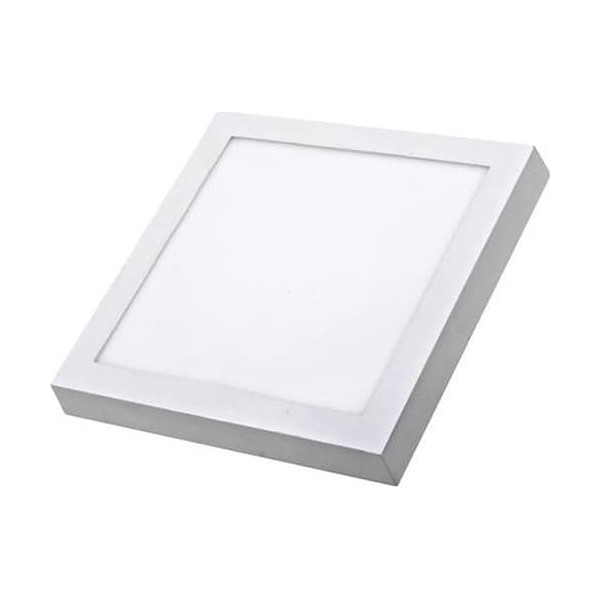 Svietidlo - Prisadené LED panel biela_ŠTVOREC_4000K_24W_2040lm_115°_300x300×32mm_30000h_IP20_ACK