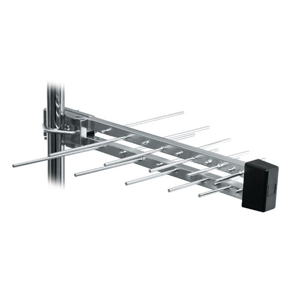 Anténa na DVB-T so zosilňovačom 22dB, 34cm, UHF 21-60 kanál, LTE/4G filter, 10m prepojovací kábel - HN55-LTE