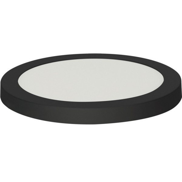 Svietidlo - Prisadené LED panel čierna_KRUH_6400K_18W_1300lm_120°_210x28mm_IP20 - HOROZ CAROLINE