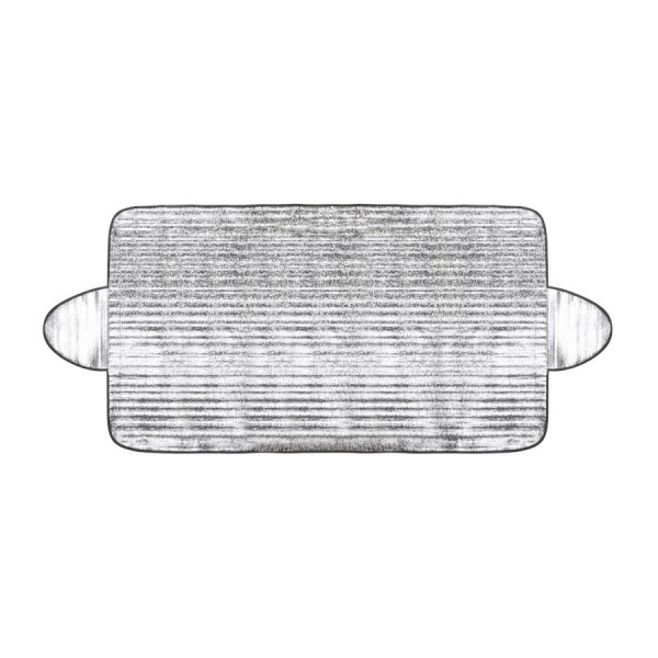 Clona proti mrazu a slnku na predné sklo 175 x 90cm_Hliníková