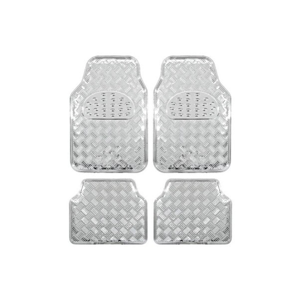 Autorohože chrómové - pogumované - 93282 (4ks)