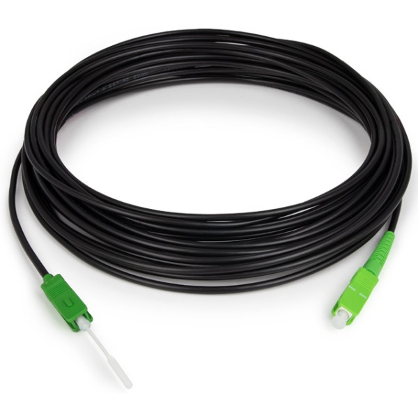 Kábel - Optický - patchcord SC/APC - SC/APC-PUSH 80m, 3mm G.657A2, simplex, outdoor - OPTIX