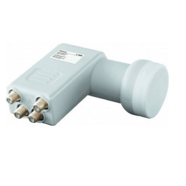 Satelitný konvertor QUAD 0,1dB - AMIKO L-408