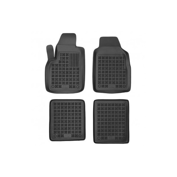 Autorohože gumené - FIAT PANDA 2003- 2012_vysoké okraje - 4ks