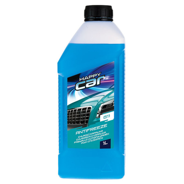 Kvapalina do chladičov - G11 (1L) Modrá - HAPPY CAR Antifreeze