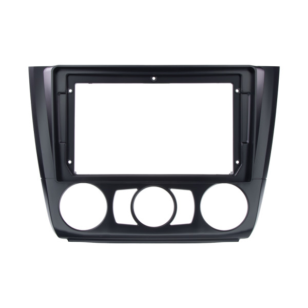 Redukce pro 9" autorádio BMW 1 (2007-2013) s manuální klimatizací