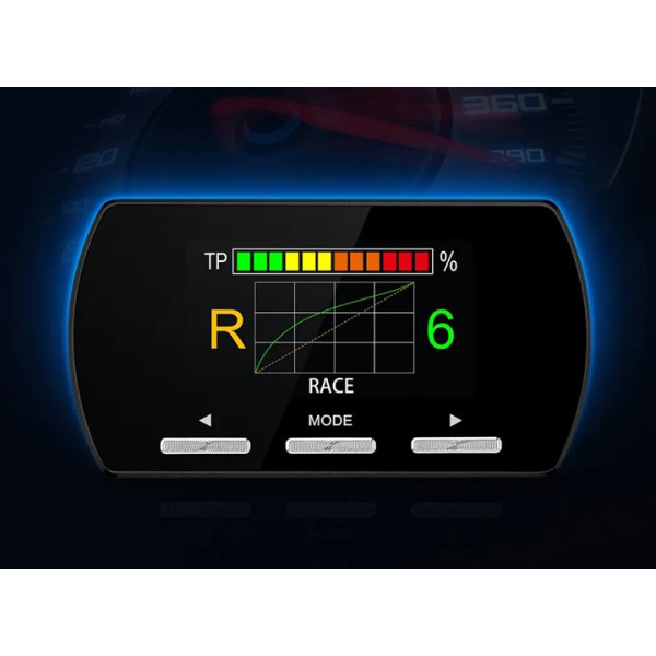 Pedal-Box pro nastavení reakcí el. plyn. pedálu pro vozy Audi, Škoda, VW