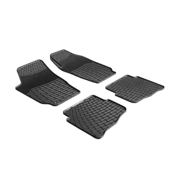 Autorohože gumené - VW Eos 2006-> - 4ks (PETEX)