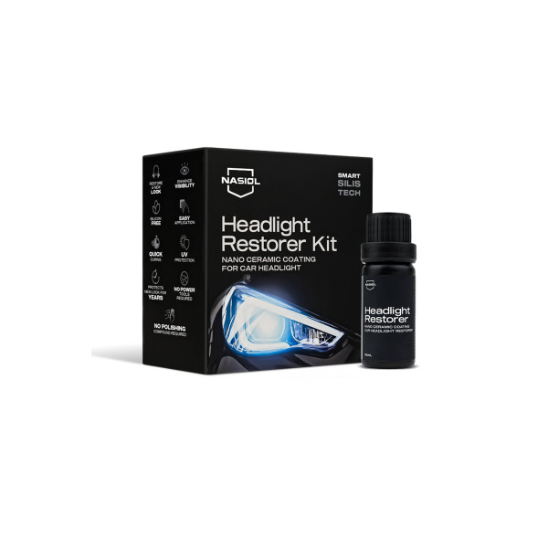 Sada na renováciu svetlometov (5ks) - Nasiol HEADLIGHT RESTORER