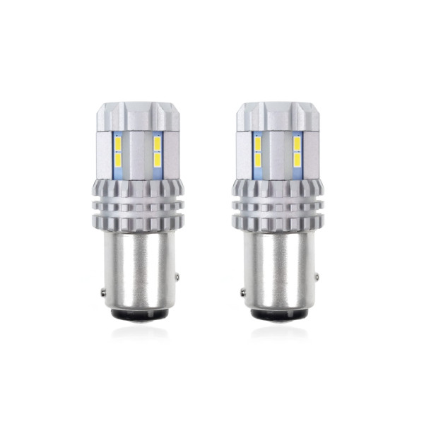 Autožiarovka 12/24V - BAY15d - BIELA LED_CAN_22ks/3020 SMD - dvojvláknová (2ks)