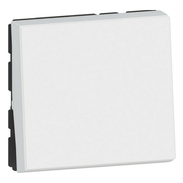 DLP LEGRAND MOSAIC - Prepínač č.6 Striedavý 2-modulový BIELY bez rámika max.10A_IP31 - 278011