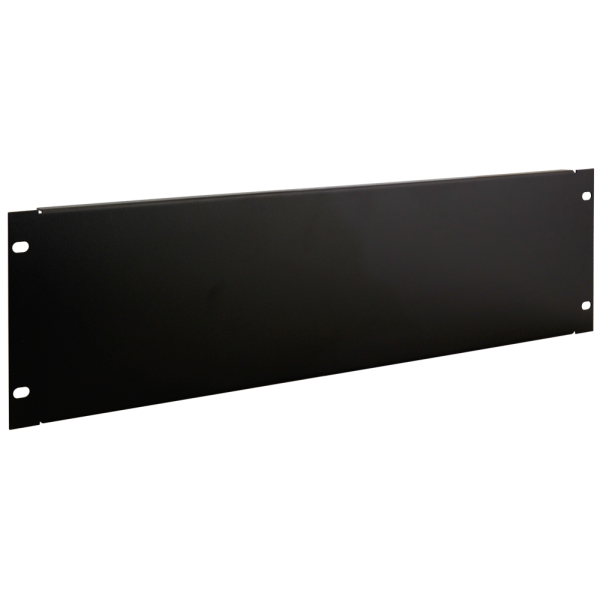 RACK 19" - Záslepka 3U Čierna