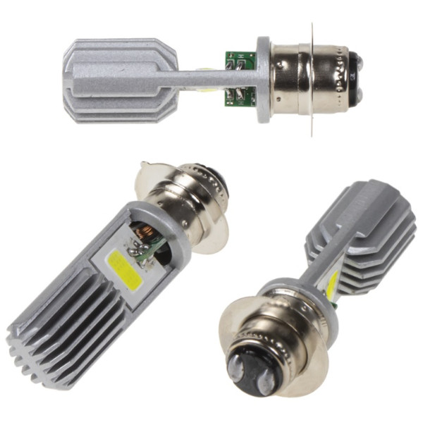 Autožiarovka 12V - H6M P15D 18,8mm COB LED (2ks)