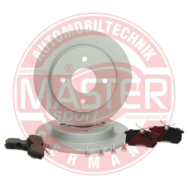 Brzdové kotúče - FORD Focus I - zadné - MASTER-SPORT