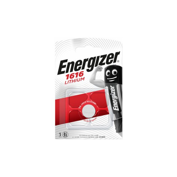 Batéria CR1616_3V_50mA_16 x 1,6 mm - ENERGIZER (lithium)