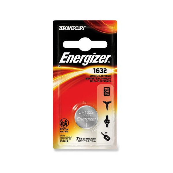 Batéria CR1632_3V_120mAh_3,2 x 16mm - ENERGIZER (Lithium)