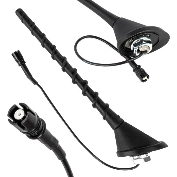 Autoanténa strešná aktívna_RAKU2_60°_23,4cm_AUDI/SEAT/ŠKODA/VW