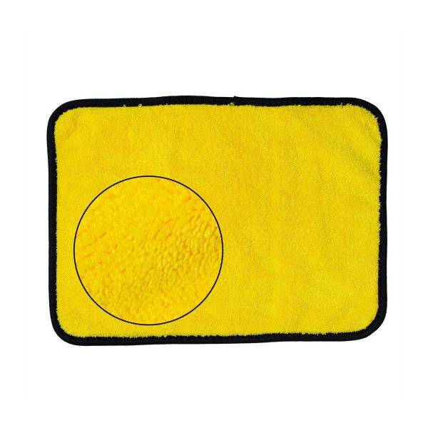 Utierka - mikrovlákno - 37x27cm_800g/m3 - žltá