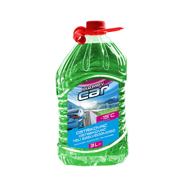 Voda do ostrekovačov do - 15°C_3L - HAPPY CAR Melón
