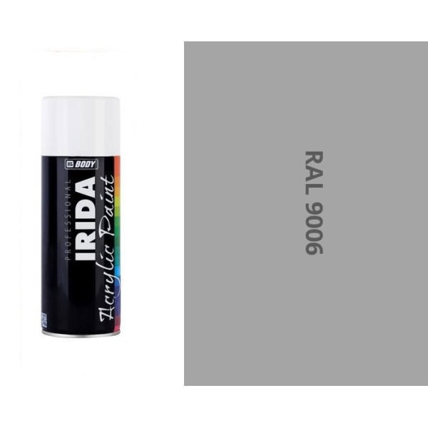 Farba - Strieborná RAL 9006 ALU - IRIDA (400ml)