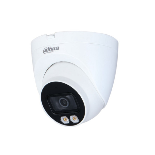 CCTV Kamera IP ColorFull DOME 2MPx;2,8mm/107°;LED-30m;0,0017Lux;Mikrofón_H.265+;POE;SD-256MB_IP67- DAHUA HDW2239T-AS-LED-0280B-S