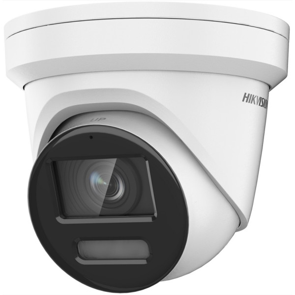 CCTV Kamera IP ColorVu DOME_8MPx_2,8mm/102°_0,0005Lux_IR-30m_IP67_POE_WDR130_SD-256GB_AUDIO - DS-2CD2387G2-LU