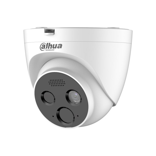 CCTV Kamera IP DOME_2MPx_4mm/101°_0,05Lux_IR15m_Reproduktor_H.265+_SD-256MB_POE; ONVIF_IP66_Detekcia plameňa - HY-FT121LD-TD1F4